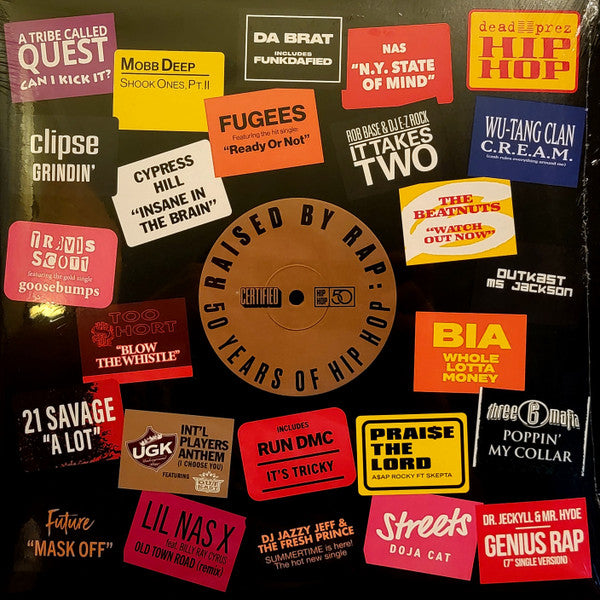Various Artists – Raised by Rap: 50 Years of Hip Hop (X) (2LP) 🇺🇸