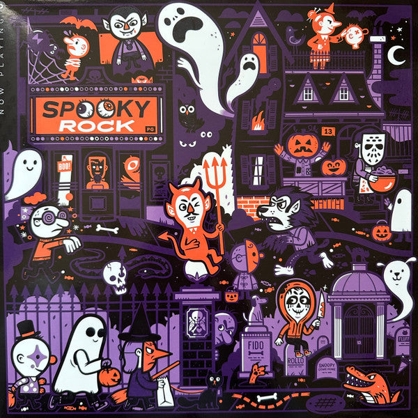 Spooky Rock – Now Playing (Jack-o-lantern Orange Vinyl) 🇺🇸