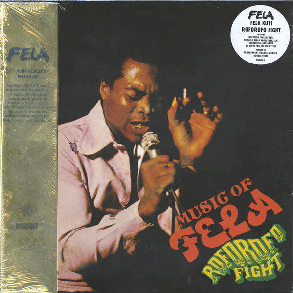 Fela Kuti – Roforofo Fight (1LP/1lp-translucent Orange & Green Color Vinyl) 🇺🇸