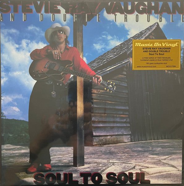 Stevie Ray Vaughan – Soul to Soul (180G/Blue Marbled Vinyl) 🇺🇸