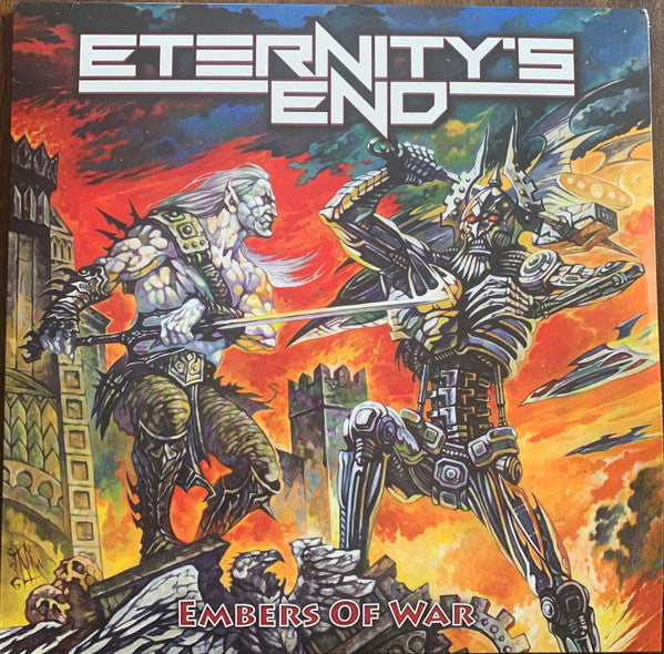 Eternity's End – Embers of War (Red W/ Black Marbled Vinyl) 🇺🇸