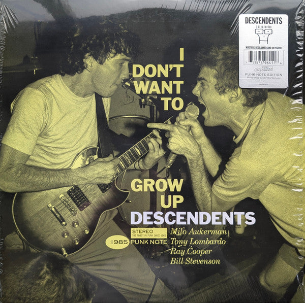 Descendents – I Don't Want to Grow up (Punk Note Edition) 🇺🇸