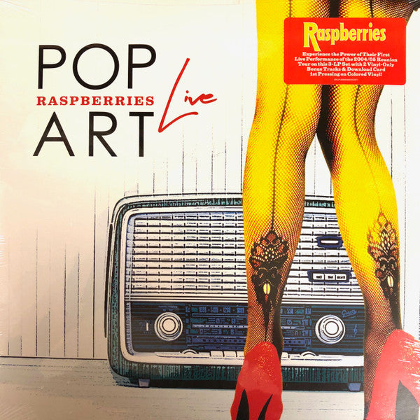 Raspberries – Pop Art Live (3LP) 🇺🇸