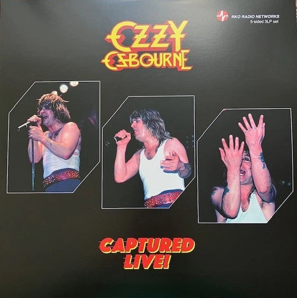 Ozzy Osbourne – Captured Live! (One Sided E-Side) (3Lp) 🇺🇸