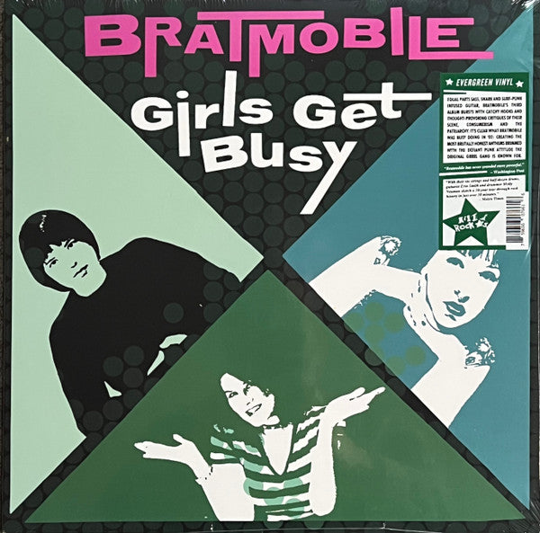 Bratmobile – Girls Get Busy (Evergreen Vinyl) 🇺🇸