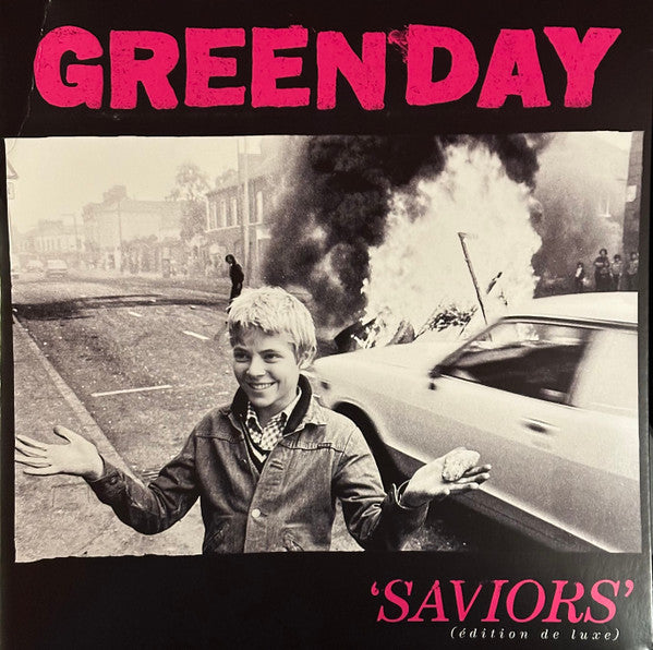 Green Day – Saviors (Edition De Luxe/2LP/Hot Pink W/ White Splatter Vinyl) 🇺🇸