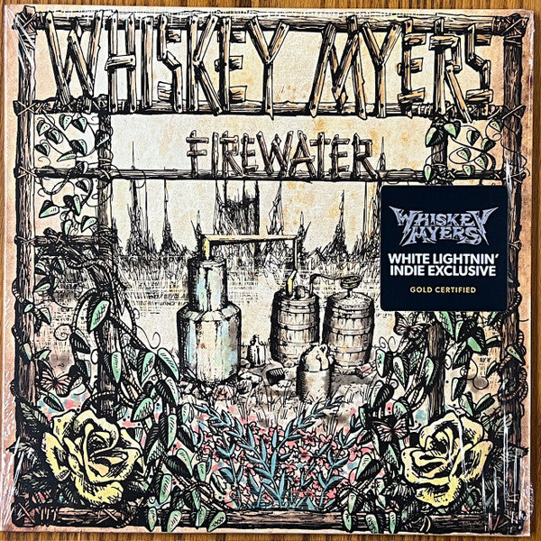 Whiskey Myers – Firewater (White Lightnin Vinyl/2LP) (I) 🇺🇸