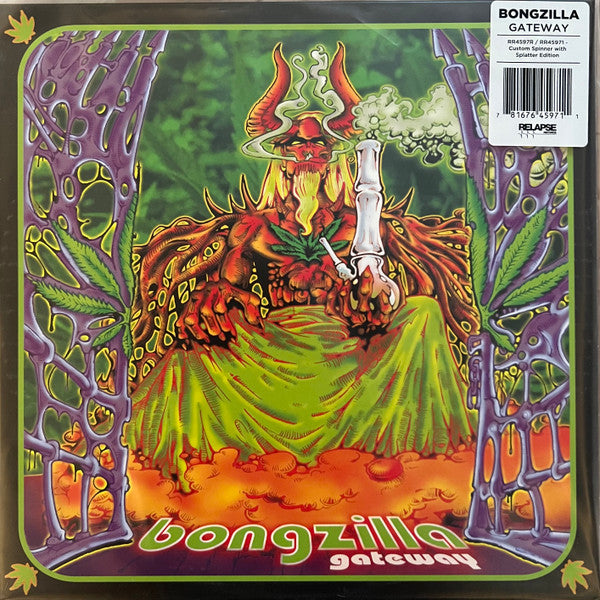 Bongzilla – Gateway (Orange Crush with Olivegreen Spinners with Neon Violet, Neongreen & White Splatter Vinyl) 🇺🇸