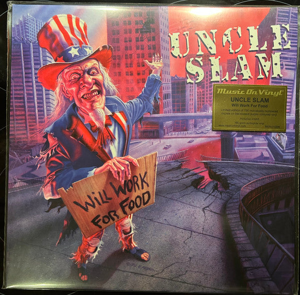 Uncle Slam – Will Work for Food (Translucent Purple Vinyl/180g/numbered) 🇺🇸