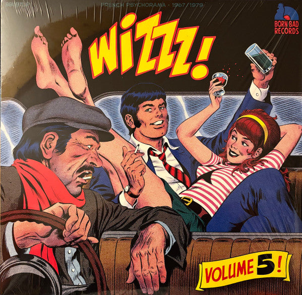 Various Artists – Wizzz! French Psychodrama Volume 5 (67-75) (LP/Book) 🇺🇸