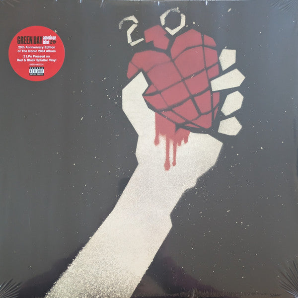 Green Day – American Idiot (2LP/Red & Black Splatter Vinyl) 🇺🇸