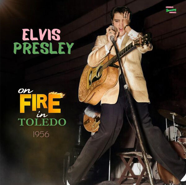 Elvis Presley – On Fire in Toledo - 1956 EP (Green 7INCH/CD) 🇺🇸
