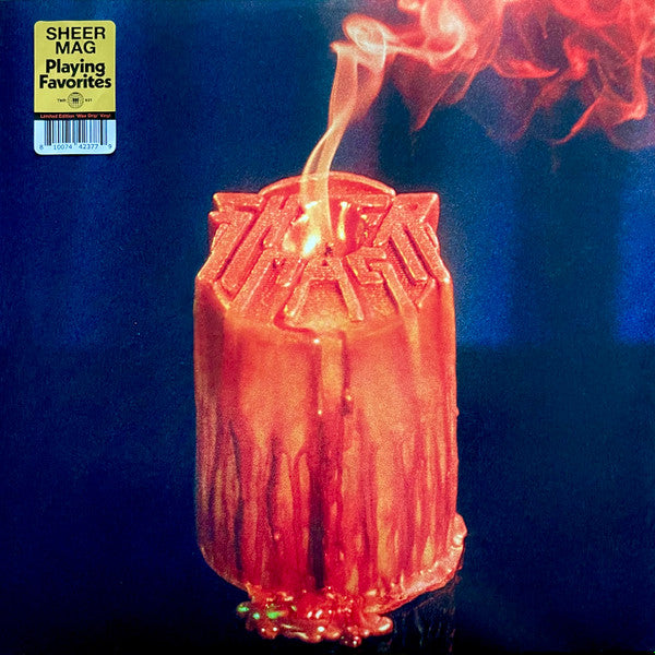 Sheer Mag – Playing Favorites (Clear with Pearlescent Flo Orange Wisp Vinyl) (I) 🇺🇸