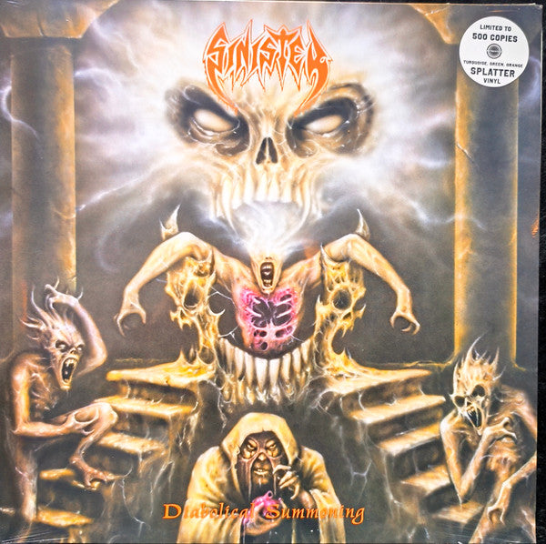 Sinister – Diabolical Summoning (Turquoise/Green/Orange Splatter/Limited/Reissue) 🇺🇸