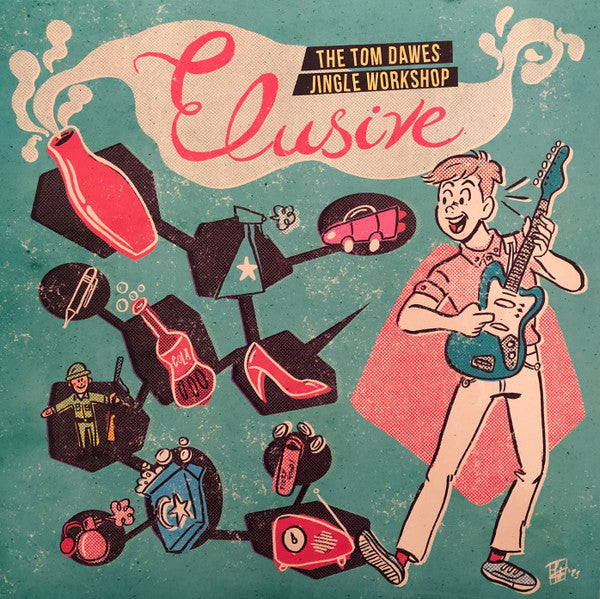 Tom Dawes – Elusive: the Tom Dawes Jingle Workshop (Coke Clear Vinyl) 🇺🇸