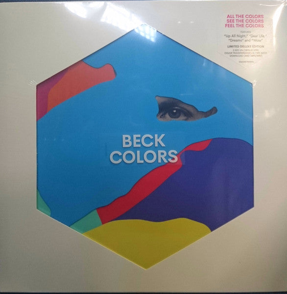 Beck – Colors (Red Vinyl/45 Rpm/Customizable Cover Transparencies/24 Page Booklet/Deluxe 2LP) 🇺🇸