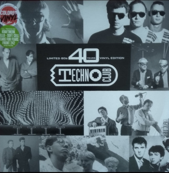 Various Artists – 40 Years Techno Club - The 80S (2Lp) 🇺🇸