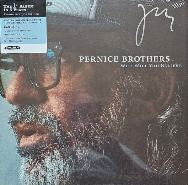 Pernice Brothers – Who Will You Believe (Clear Vinyl) (I) 🇺🇸