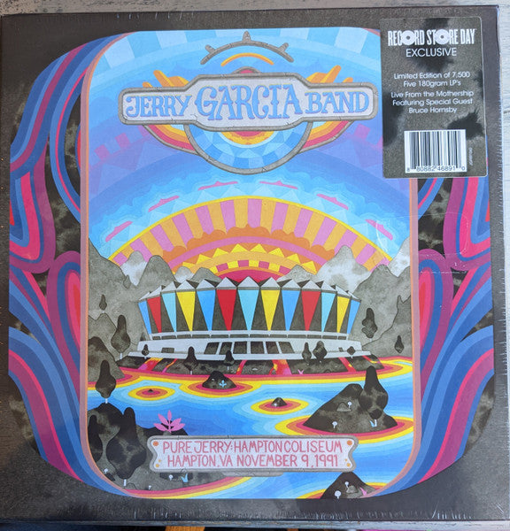 Jerry Band Garcia – Pure Jerry: Coliseum, Hampton, Va, November 9, 1991 (5LP) (RSD) 🇺🇸