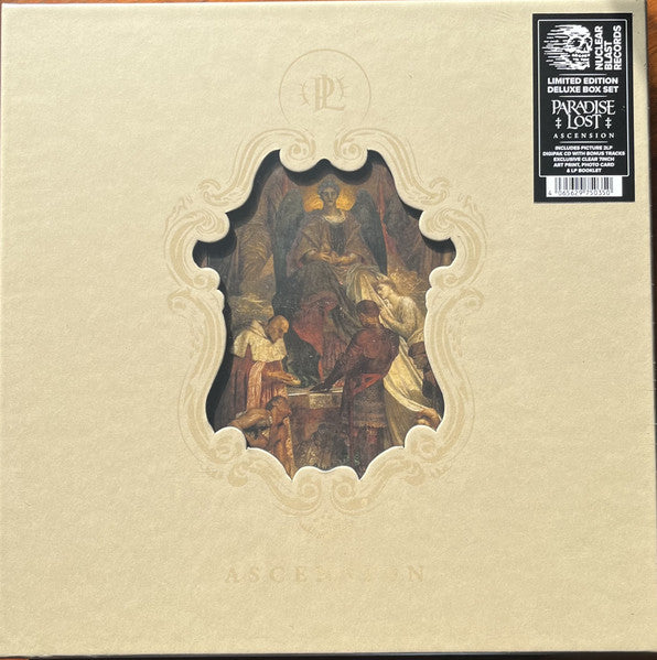 Paradise Lost – Ascension Mailorder BOX (2LP/Crystal Amber Vinyl/Picture Disc/7INCH) 🇺🇸