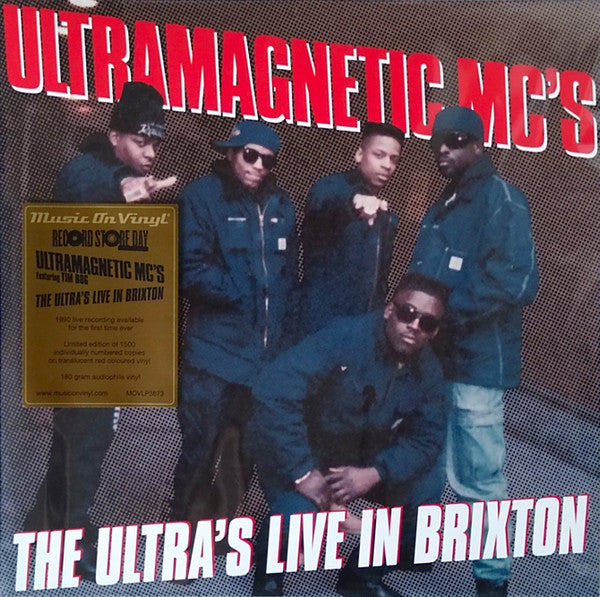 Ultramagnetic Mc's – Ultra's Live in Brixton (Translucent Red Vinyl/180G) 🇺🇸