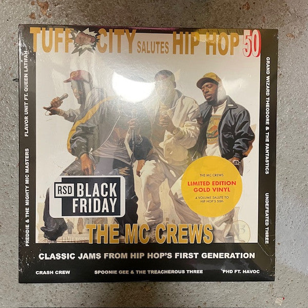 Various Artists – Tuff City Salutes Hip Hop 50: the MC Crews (Half Red/Half Gold Vinyl/7INCH) 🇺🇸