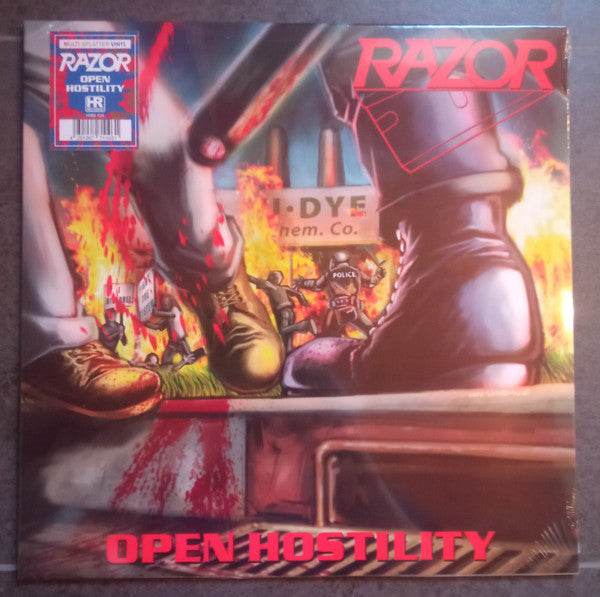 Razor – Open Hostility (Splatter Vinyl) 🇺🇸