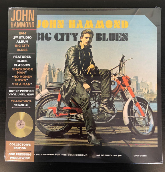 John Hammond – Big City Blues (Blue Vinyl) 🇺🇸