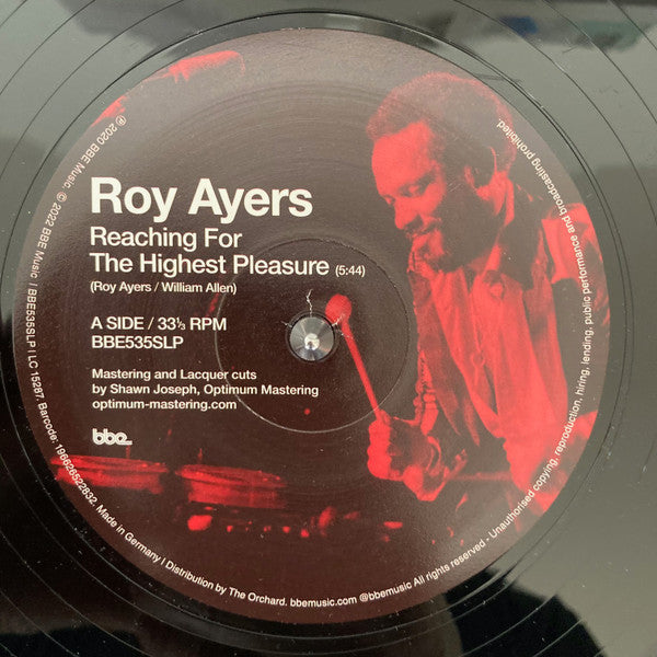 Roy Ayers – Reaching the Highest Pleasure / I Am Your Mind Part 2 (Pepe Bradock Remix) 🇺🇸