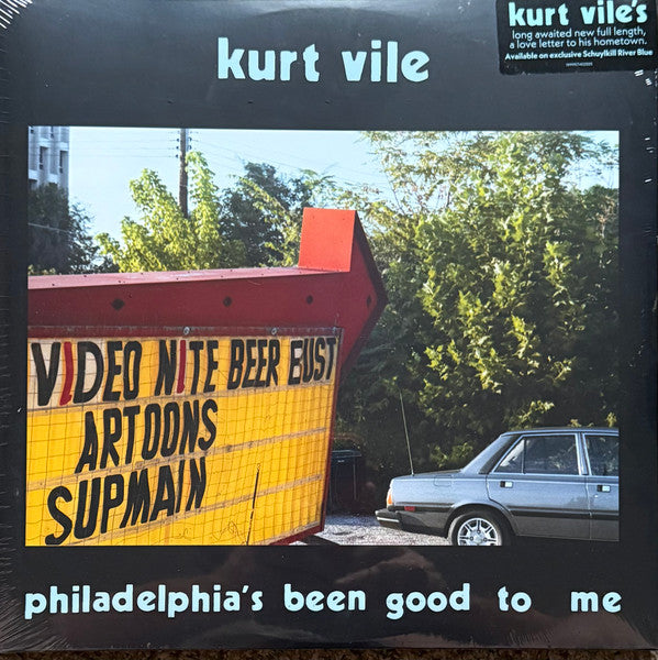 Kurt Vile – Philadelphia's Been Good to Me (Schuylkill River Blue Vinyl/2lp) (I) 🇺🇸