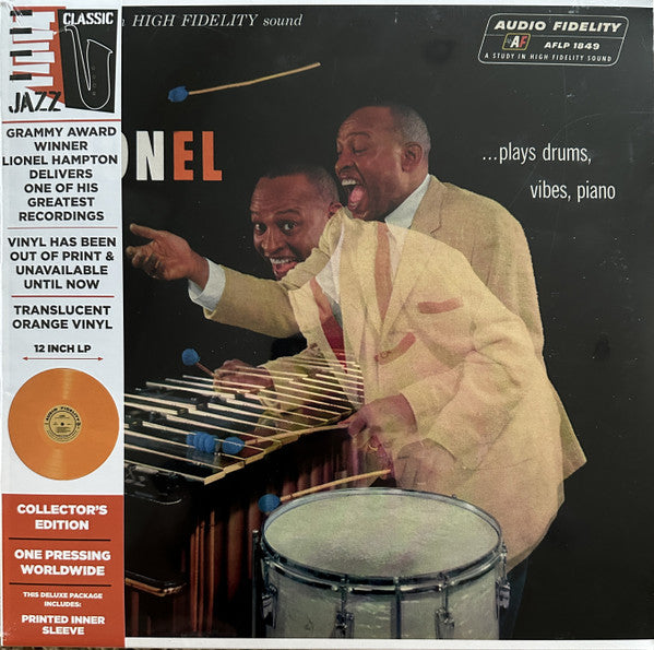 Lionel Hampton – Lionel Plays Drums Vibes Piano (Deluxe/Orange Vinyl) 🇺🇸