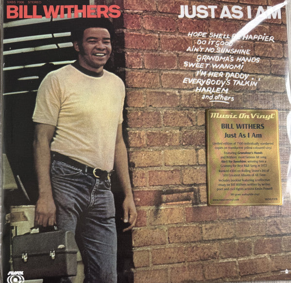 Bill Withers – Just As I Am (Numbered/translucent Yellow Vinyl) 🇺🇸