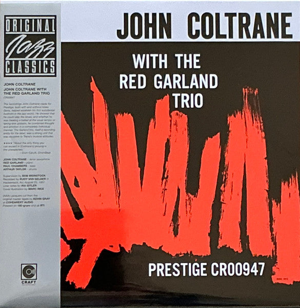 John Coltrane – John Coltrane with the Red Garland Trio (Original Jazz Classics Series) (180G) 🇺🇸