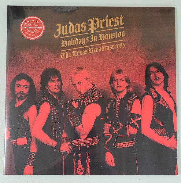Judas Priest – Holidays in Houston (Clear & Black Splatter Vinyl) 🇺🇸