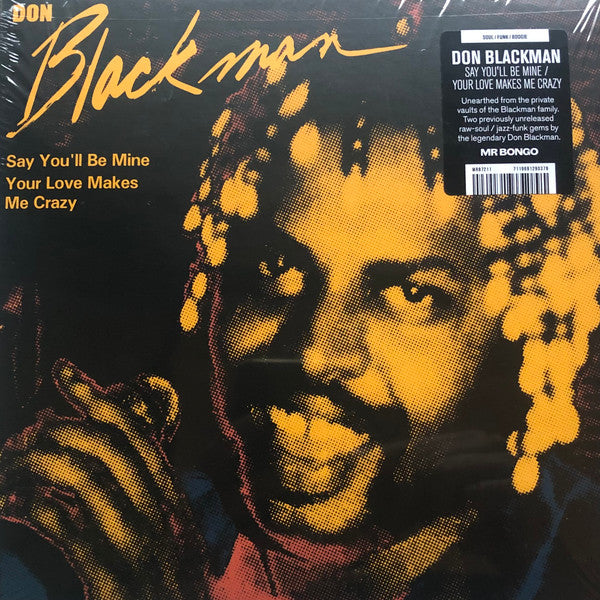 Don Blackman – Say You'll Be Mine / Your Love Makes Me Crazy 🇺🇸