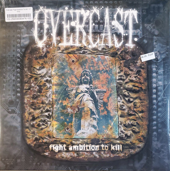 Overcast – Fight Ambition to Kill (Mint/Baby Blue Splatter Vinyl) 🇺🇸