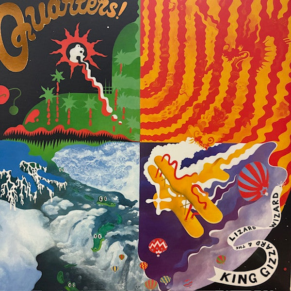 King Gizzard & The Lizard Wizard – Quarters! (180G/Recycled Vinyl) 🇺🇸