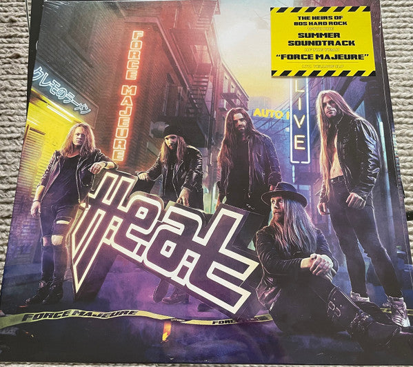 H.e.a.t. – Force Majeure (Yellow Vinyl) 🇺🇸