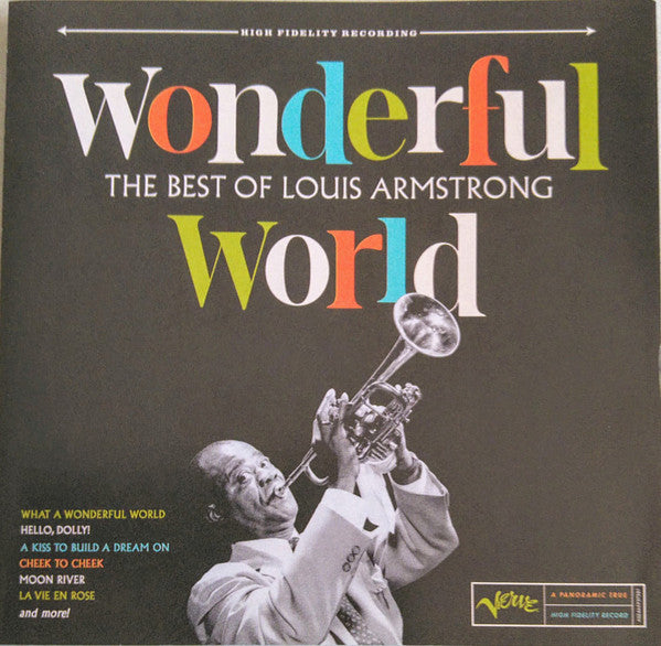 Louis Armstrong – Wonderful World: The Best of Louis Armstrong [CD Nuevo] 💿 🇺🇸