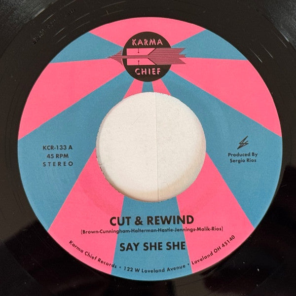 Say She She – Cut & Rewind / Disco Life 🇺🇸