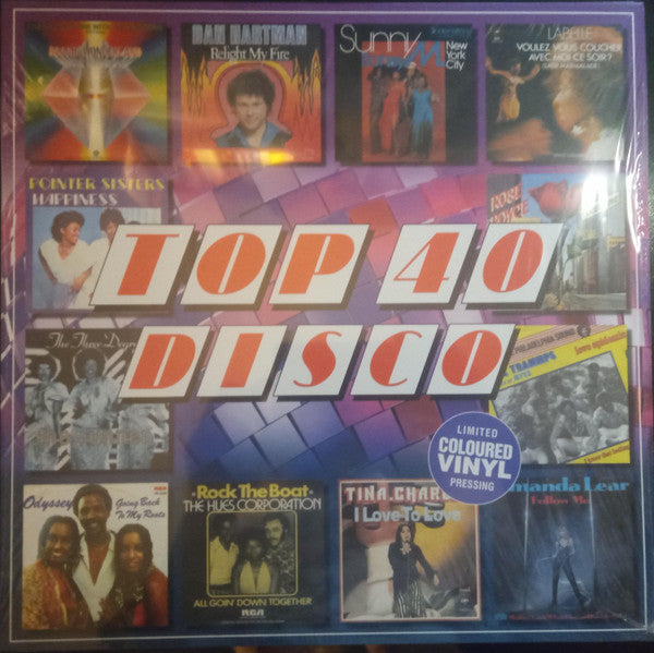 Various Artists – Top 40 Disco (Purple Vinyl) (Import) 🇺🇸