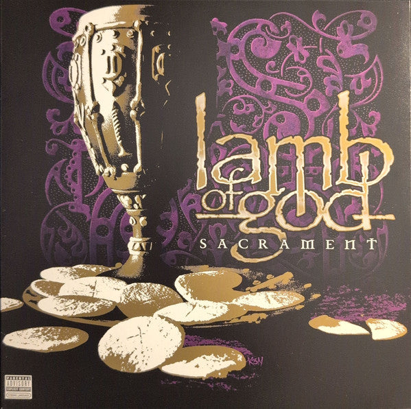 Lamb of God – Sacrament (X) (Purple Marble Vinyl/140G) 🇺🇸