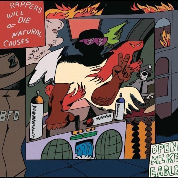 Open Mike Eagle – Rappers Will Die of Natural Causes (Silver Vinyl) 🇺🇸