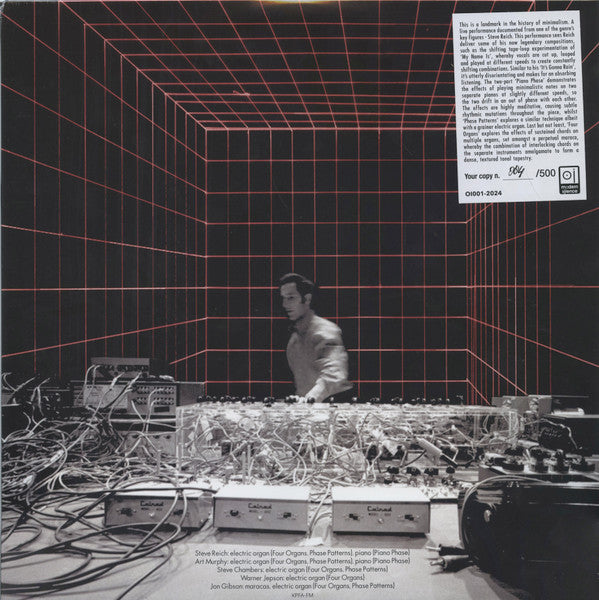Steve Reich – Live at Berkeley University Museum, July 11TH 1970 🇺🇸