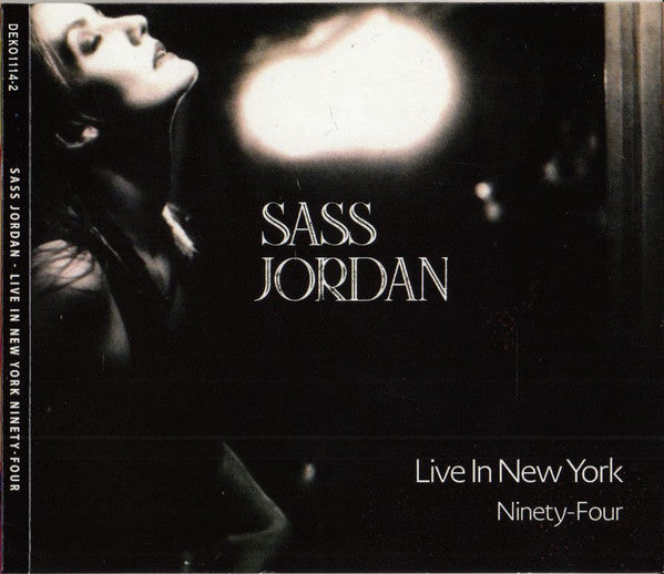 Sass Jordan – Live in New York Ninety-Four [CD Nuevo] 💿 🇺🇸