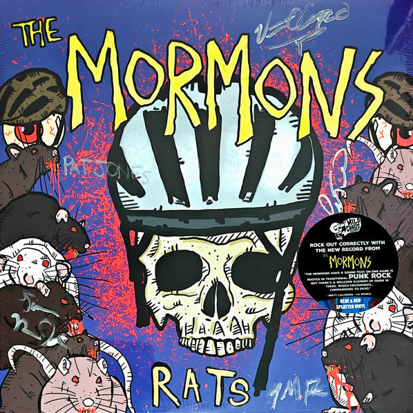 Mormons – Rats (Blue/Red Swirl Vinyl) 🇺🇸