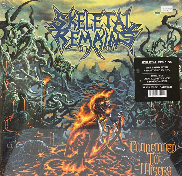 Skeletal Remains – Condemned to Misery (180G/Reissue) 🇺🇸