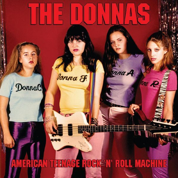 Donnas – American Teenage Rock 'N' Roll MacHine (Fire Orange with Black Swirl Vinyl) 🇺🇸
