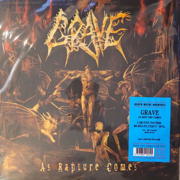 Grave – As Rapture Comes (Silver Vinyl) 🇺🇸