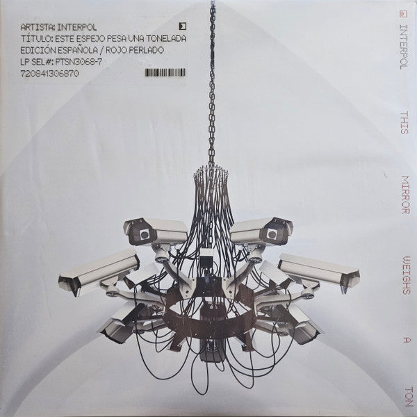 Interpol – This Mirror Weighs a Ton (Edicion Espanola) (Red/black Vinyl/2lp) 🇺🇸